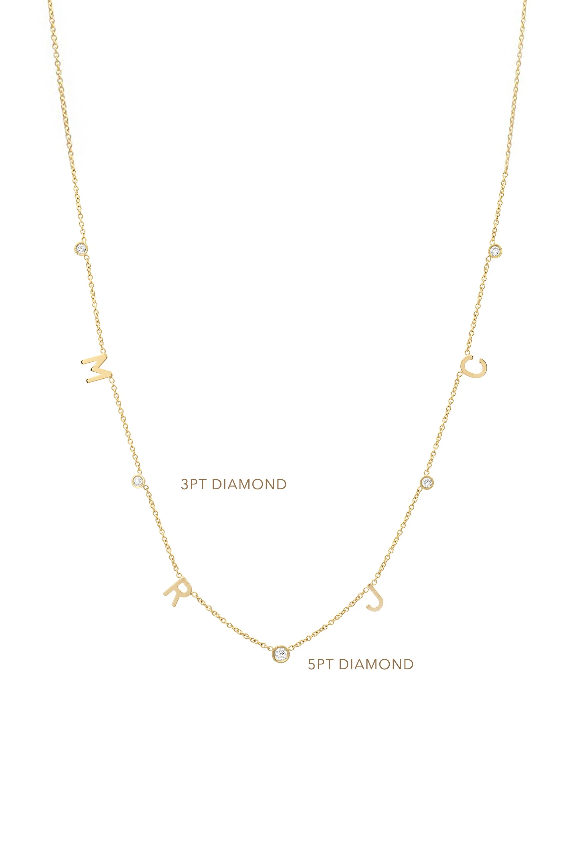 Add a Diamond to your Custom Necklace