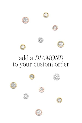 Add a Diamond to your Custom Necklace