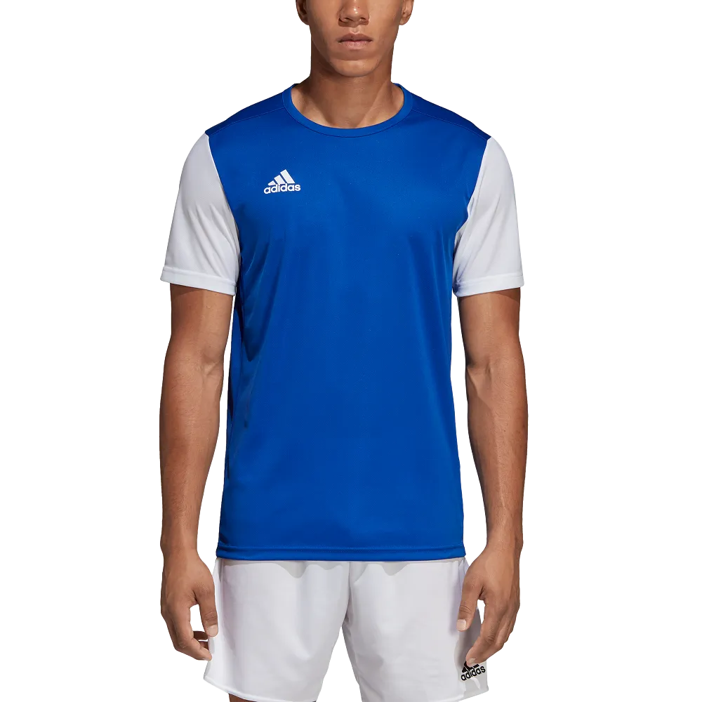 Adidas Adult Estro 19 Jersey (Blue/White)