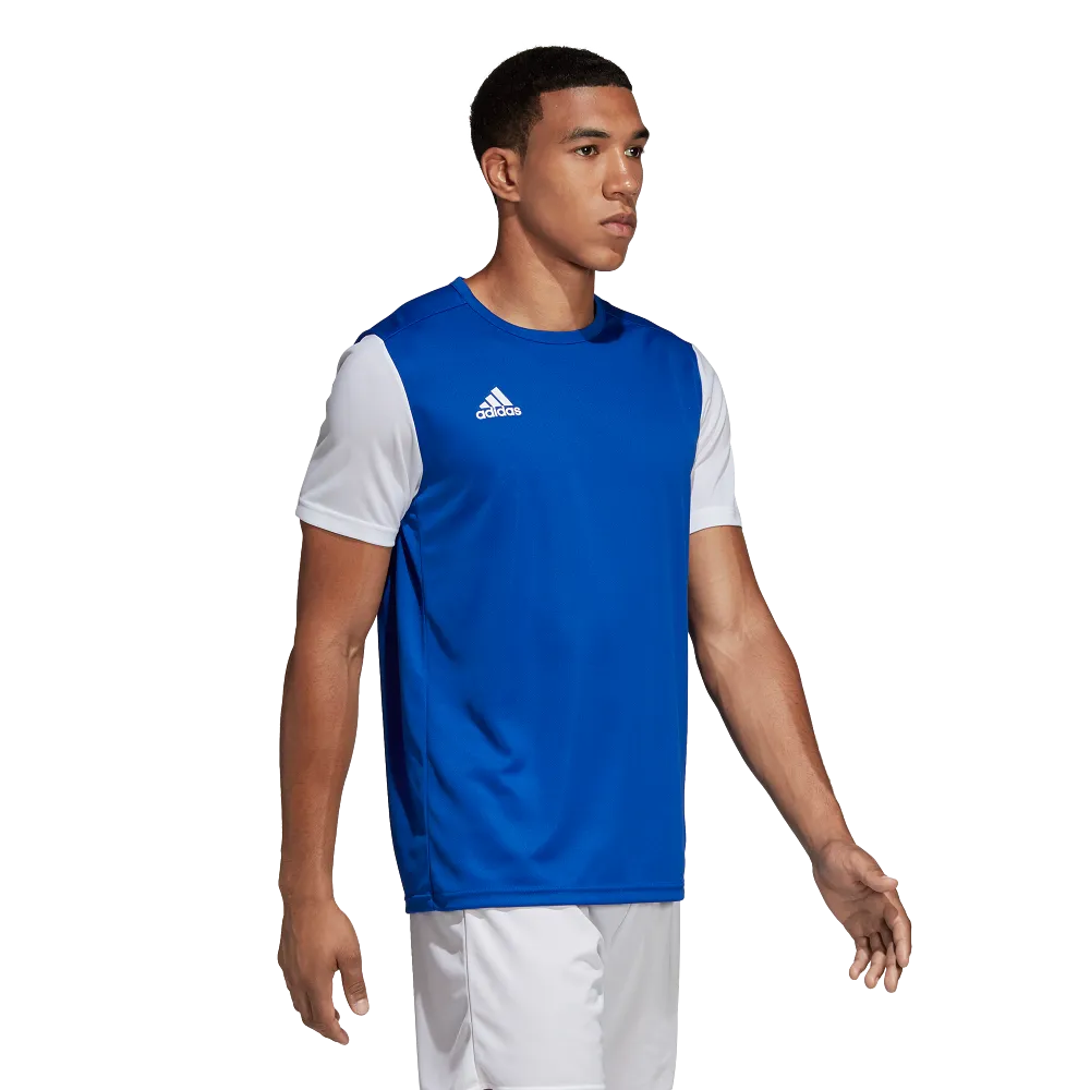 Adidas Adult Estro 19 Jersey (Blue/White)