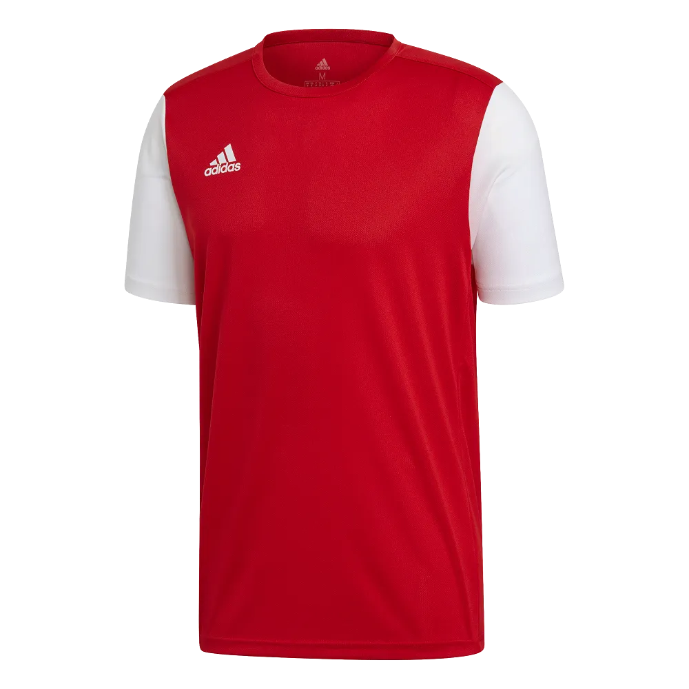 Adidas Adult Estro 19 Jersey (Red/White)