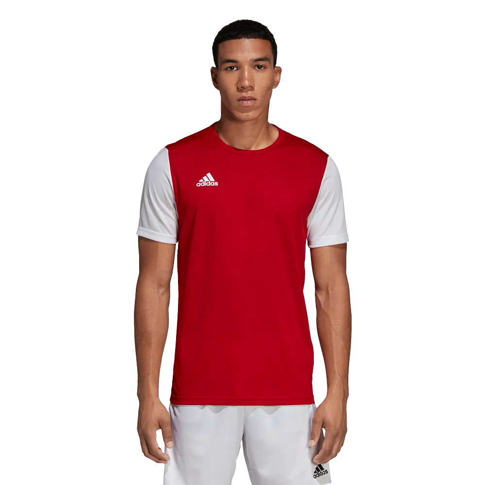 Adidas Adult Estro 19 Jersey (Red/White)