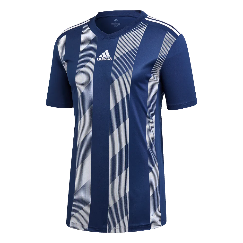 Adidas Adult Striped 19 Jersey (Dark Blue/White)