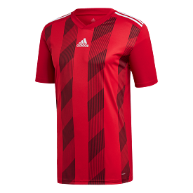 Adidas Adult Striped 19 Jersey (Red/White)