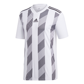 Adidas Adult Striped 19 Jersey (White/Black)