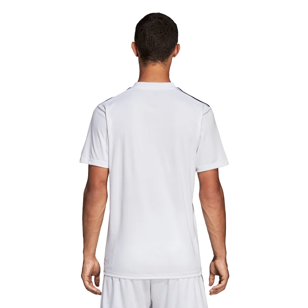 Adidas Adult Striped 19 Jersey (White/Black)