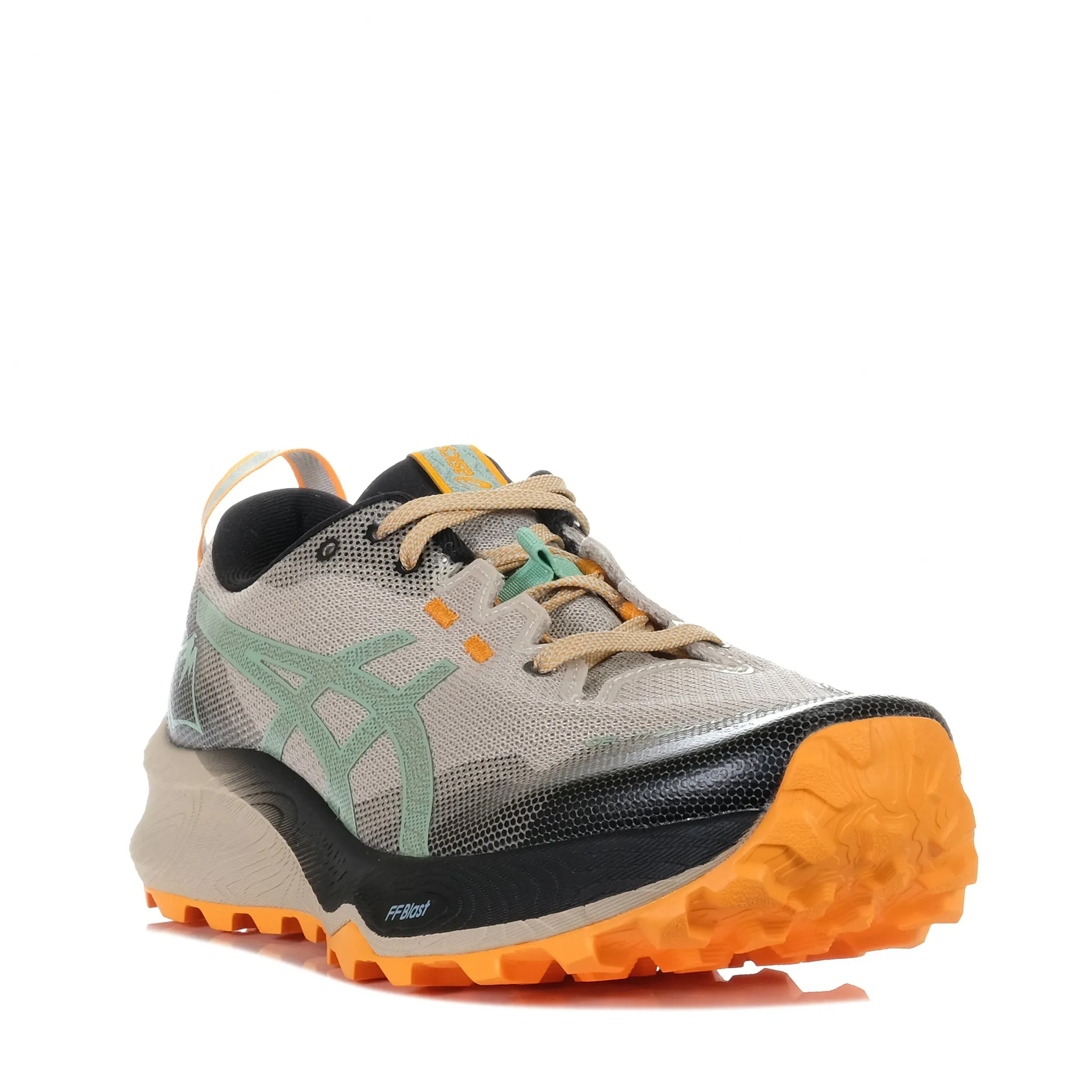 Asics Gel-Trabuco 12 Feather Grey/Dark Mint