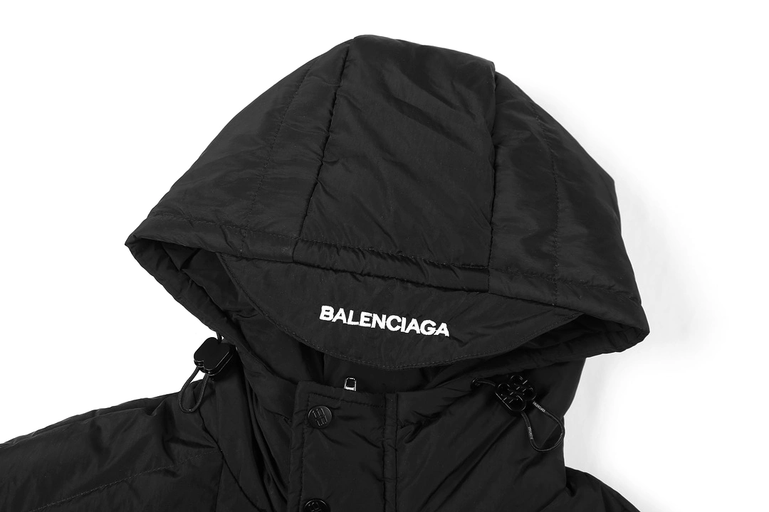 Balenciaga 23ss turtle down jacket series Black 12.5 (waterproof matte fabric)