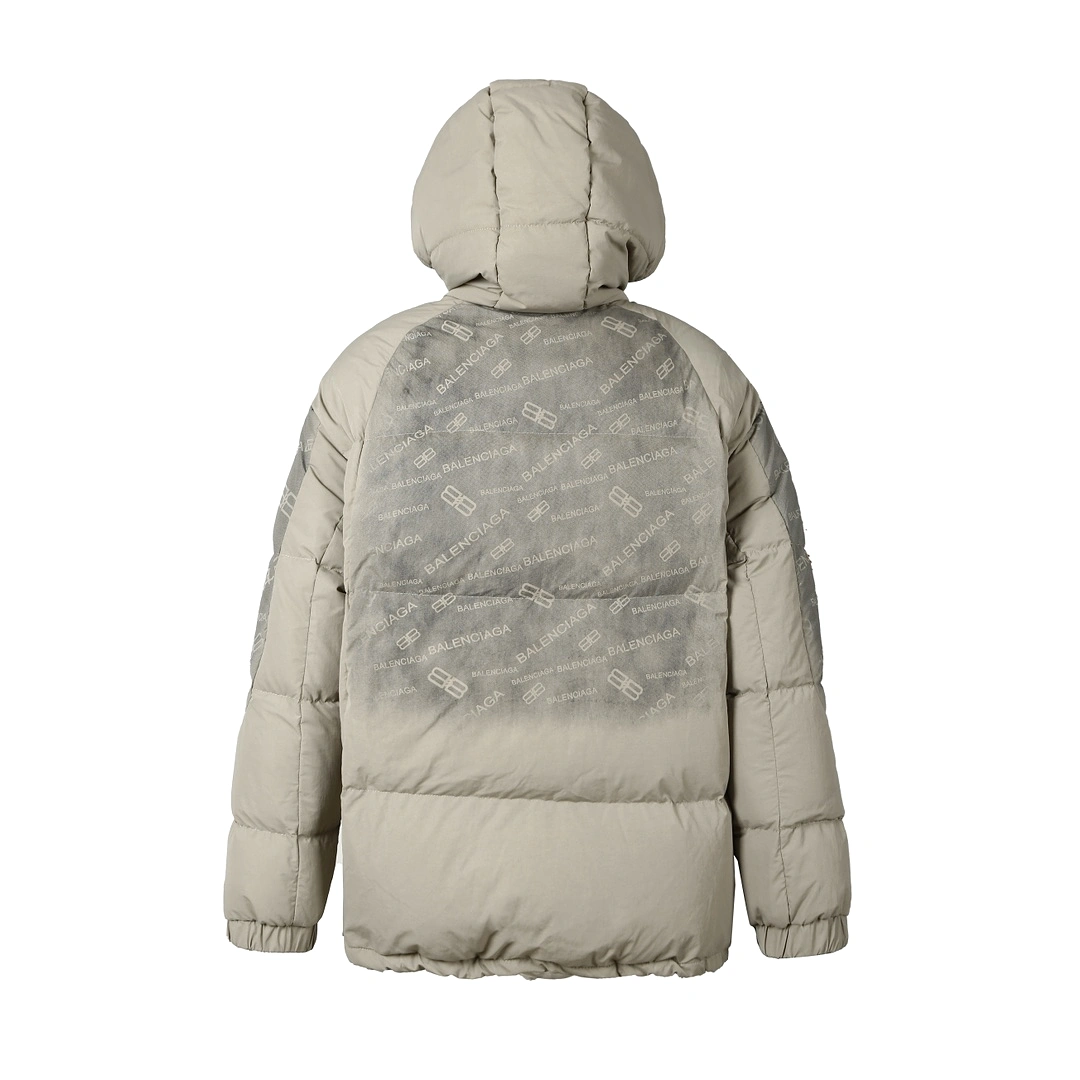 Balenciaga 23ss turtle down jacket series Grey 12.5 (waterproof matte fabric)