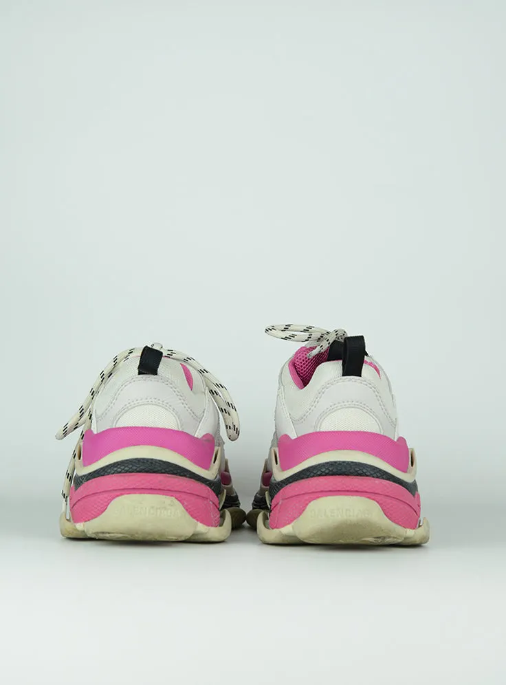 Balenciaga Sneakers Triple S rosa - N-