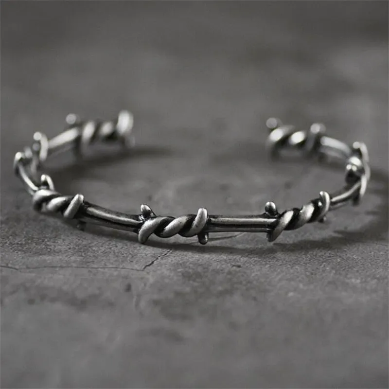 barbed wire bangle