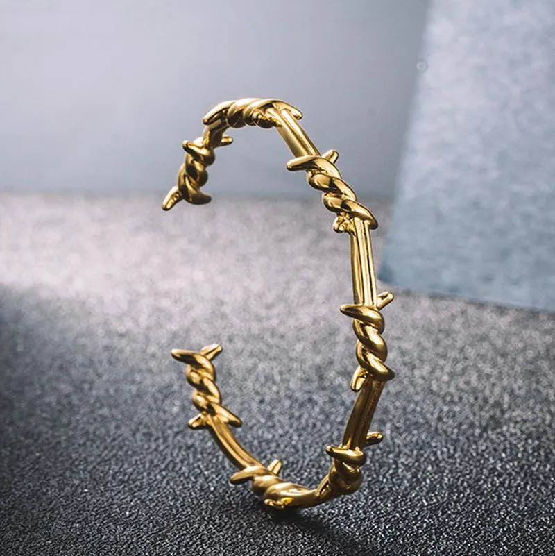 barbed wire bangle