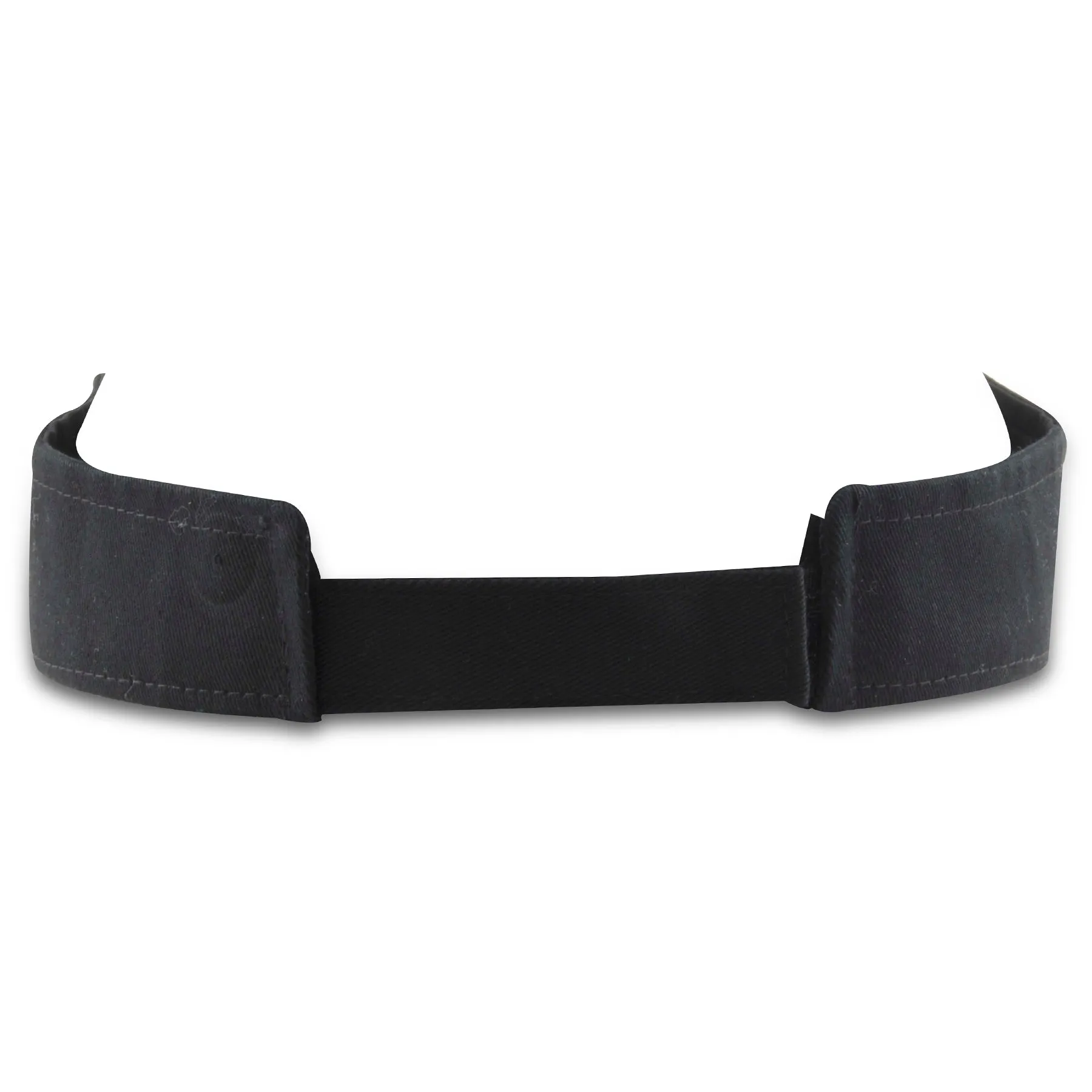 Black Blank Adjustable Visor