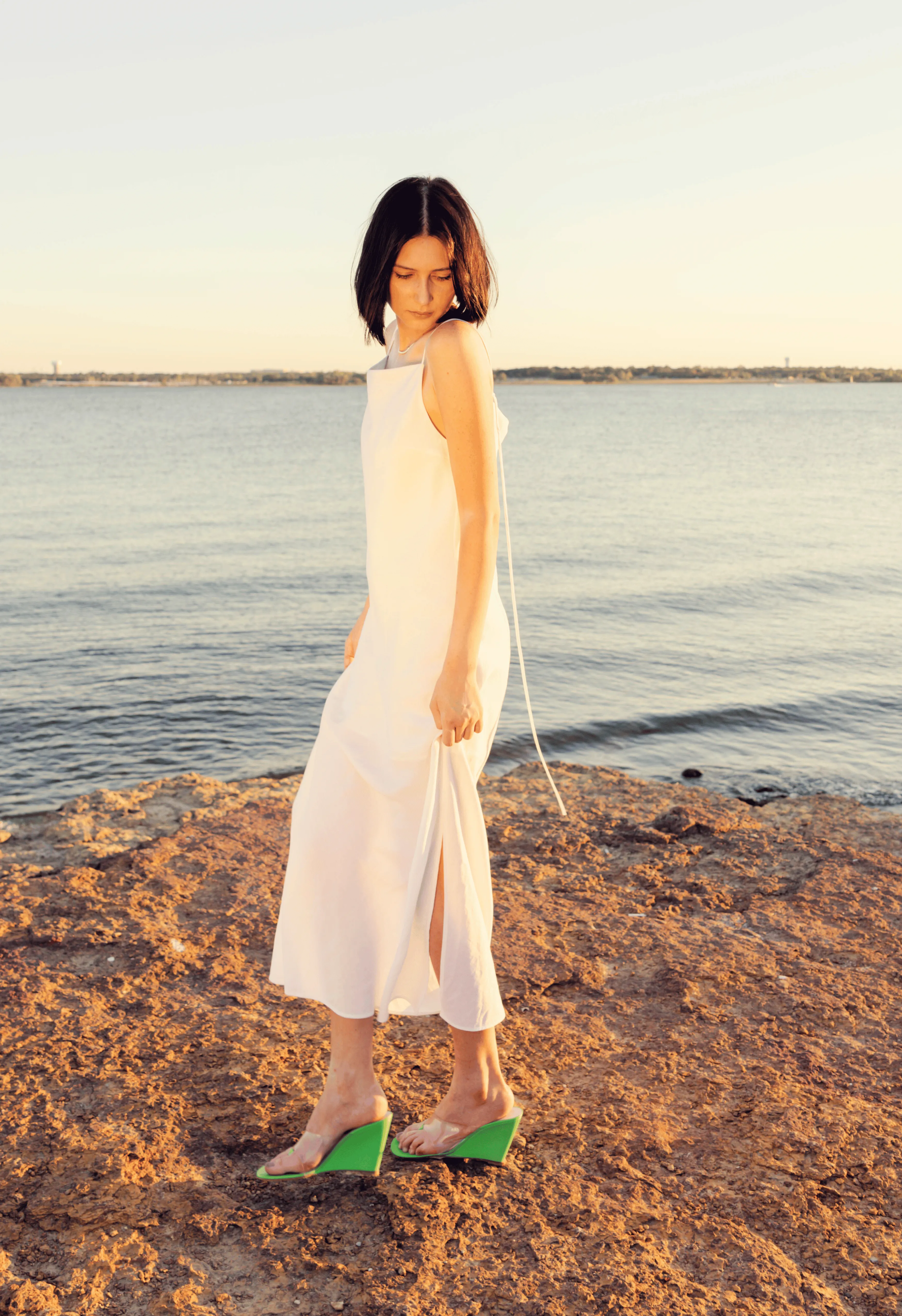 Blanche Dress In White