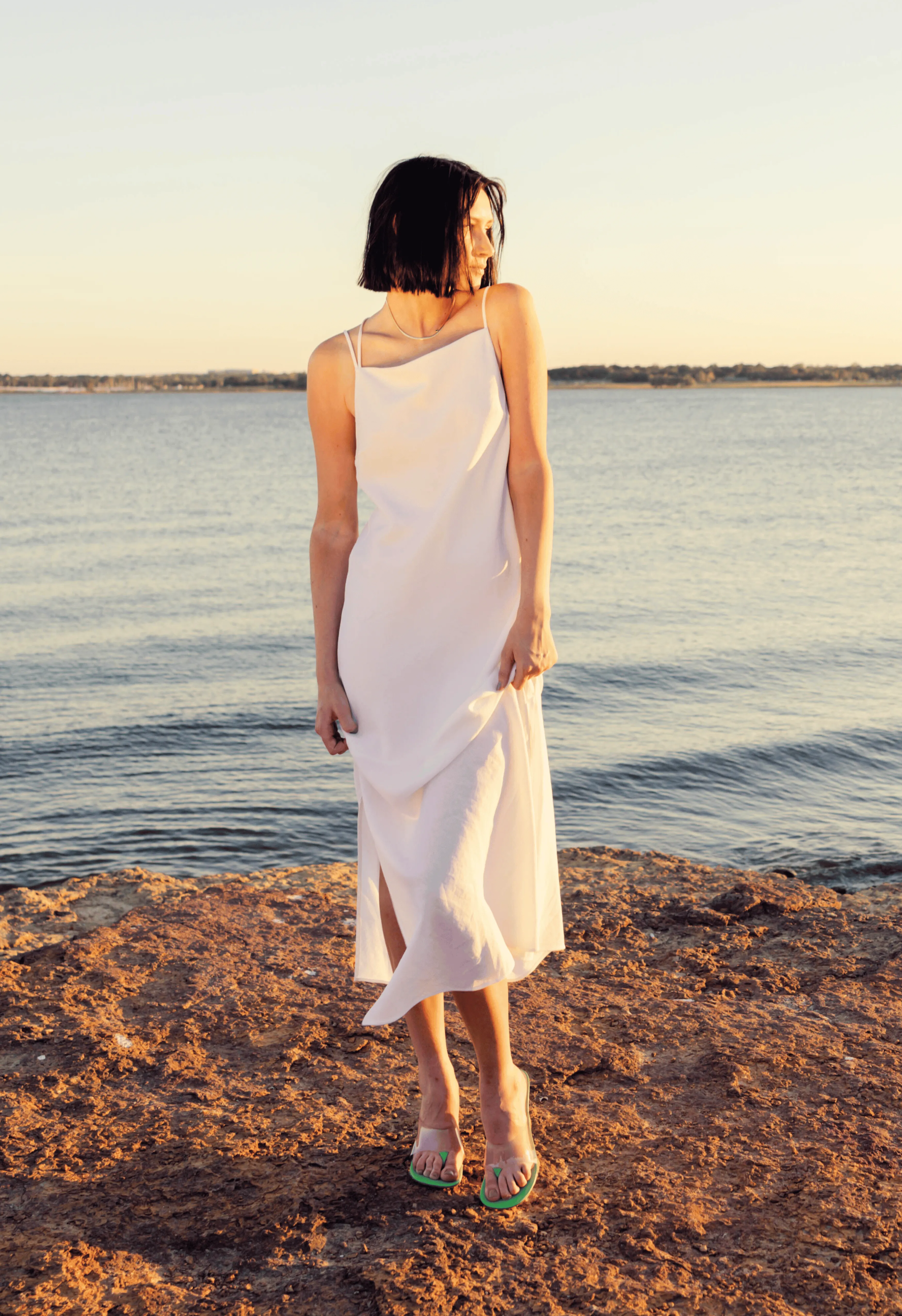 Blanche Dress In White