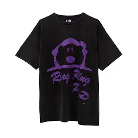 CALL ON ME T-SHIRT PEBBLE BLACK