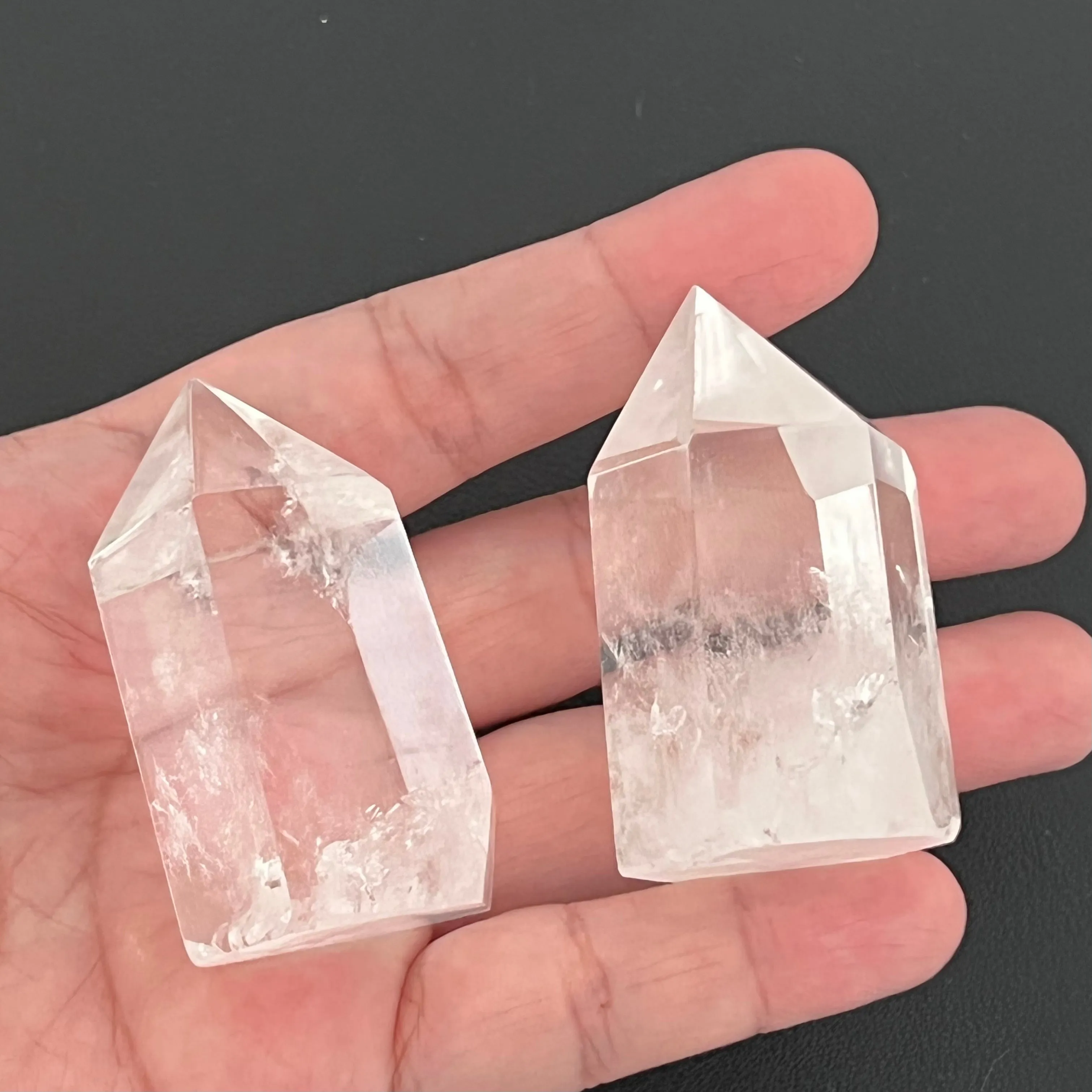 Clear Quartz Tower