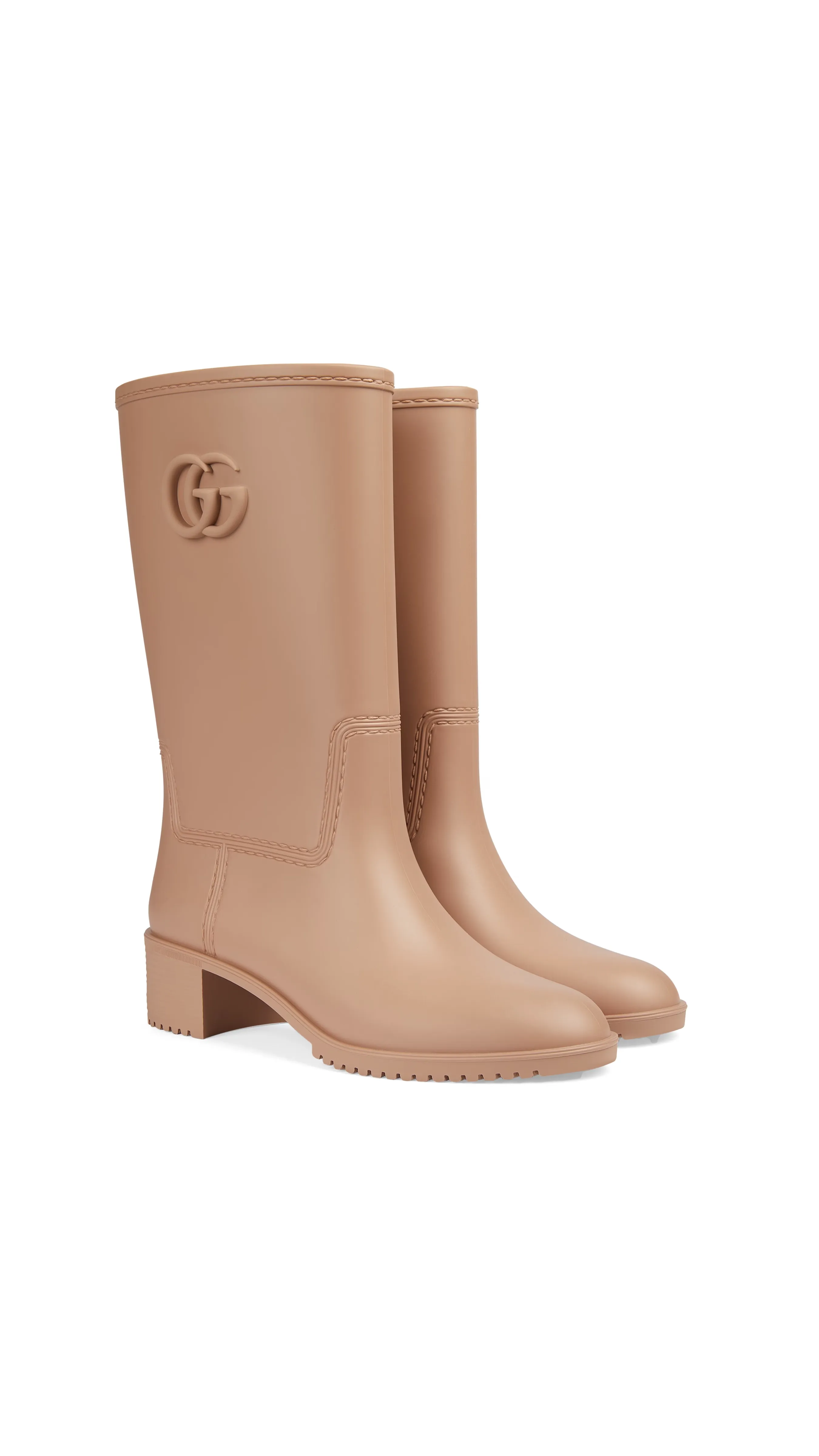 Double G Rain Boot - Light Brown