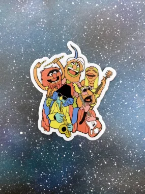 Dr. Teeth and the Electric Mayhem Muppets Sticker