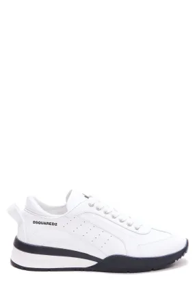 Dsquared2 Round-Toe Low-Top Sneakers