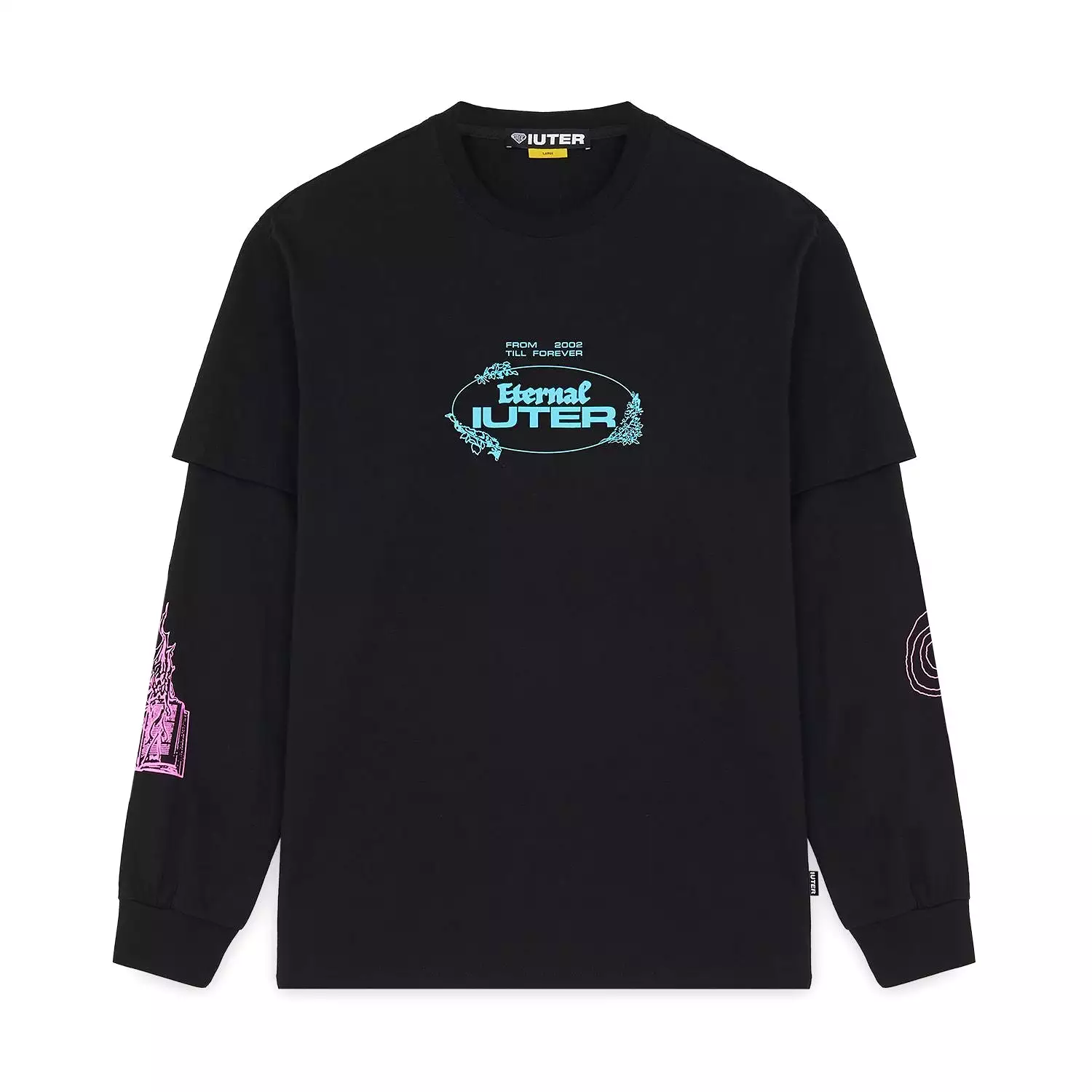 ETERNAL DOUBLE LS TEE BLACK