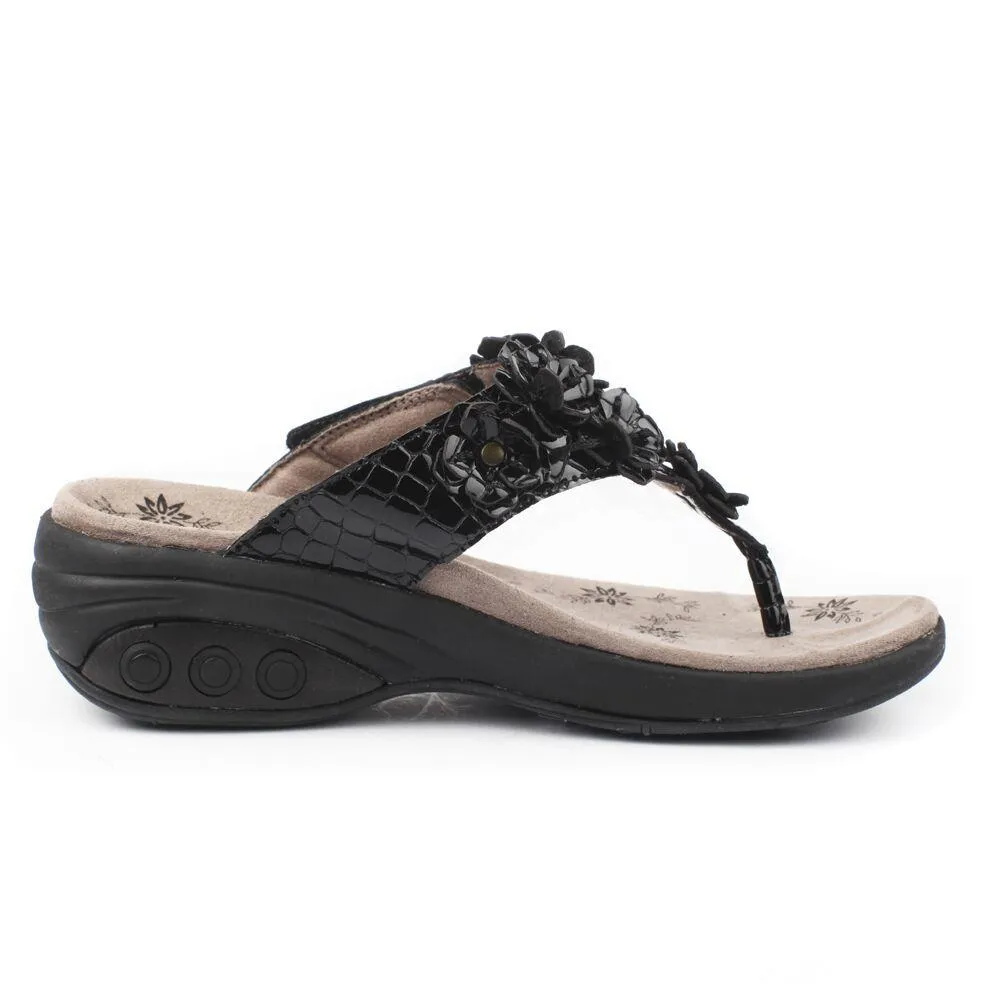 Flora Women's Adjustable Leather Sandal