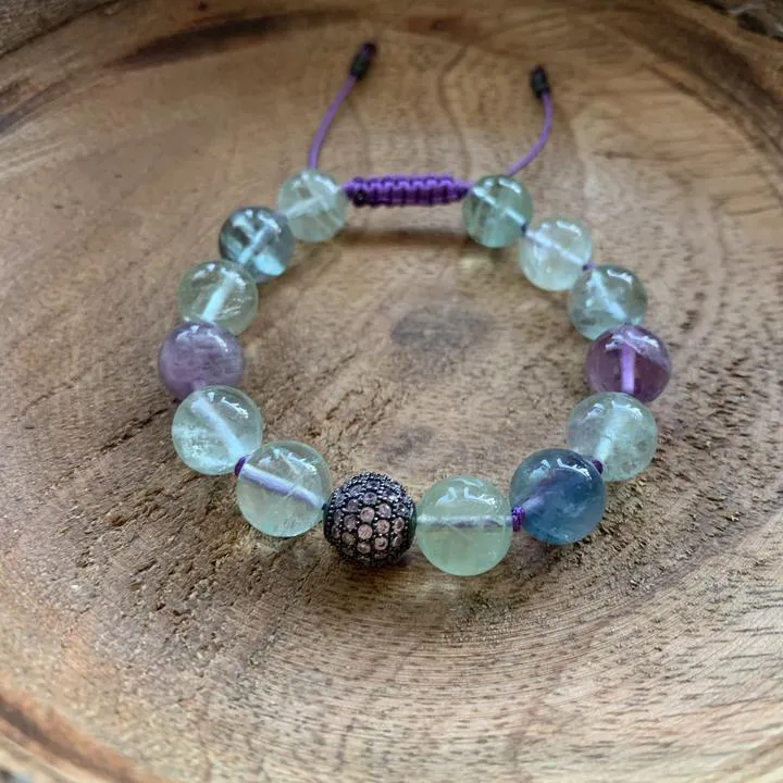 Fluorite Adjustable Bracelet