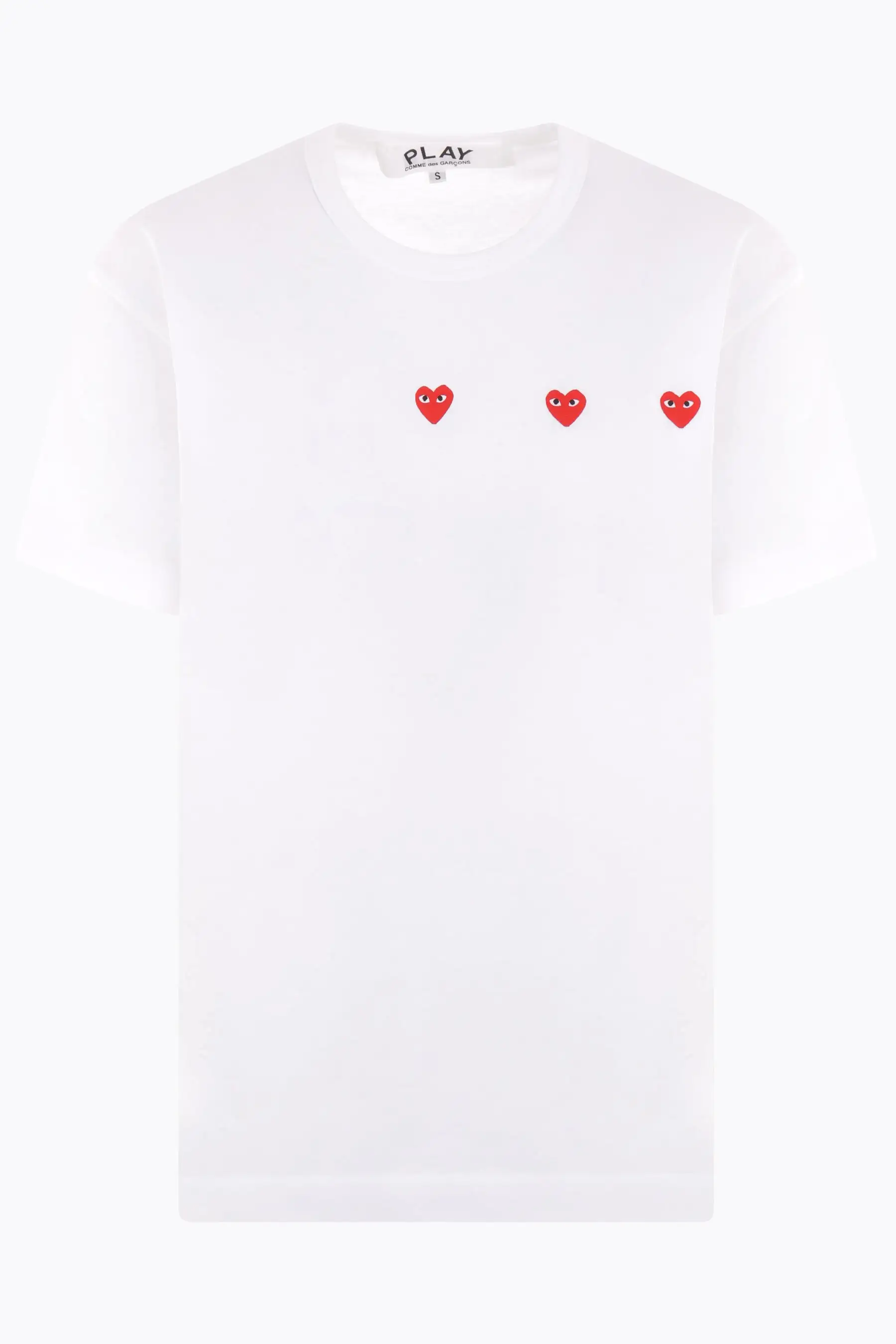 Heart logo print cotton t-shirt