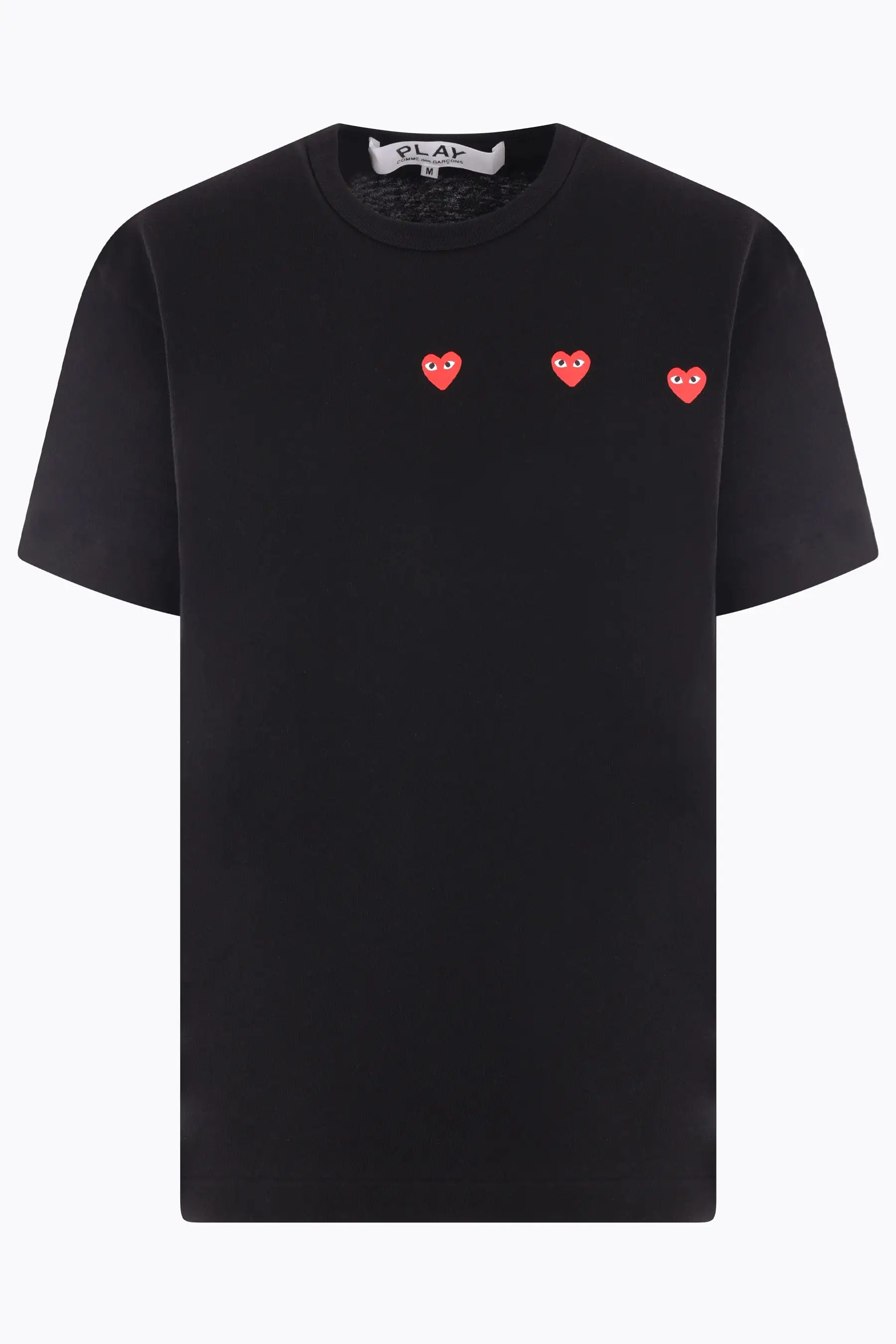 Heart logo print cotton t-shirt