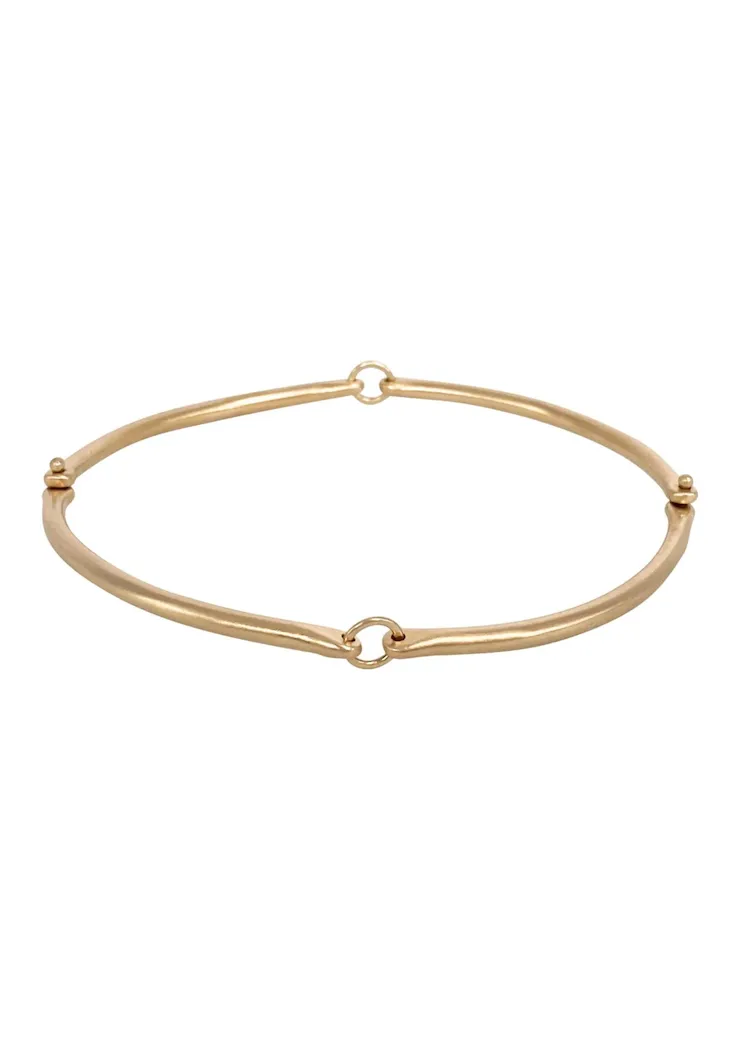 Hilary Finck Designs | Rivet + Ring 14k Bangle