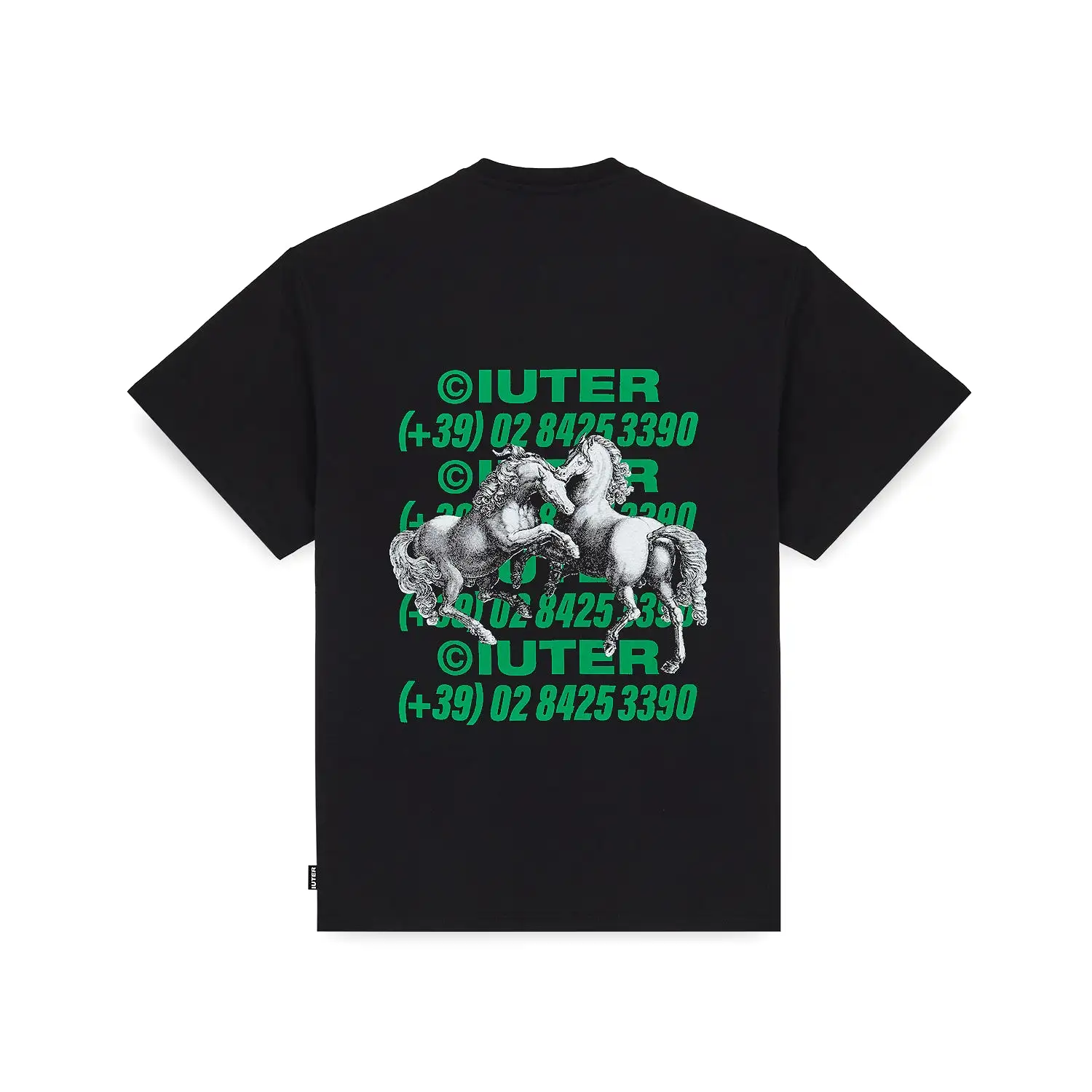 HORSES TEE BLACK