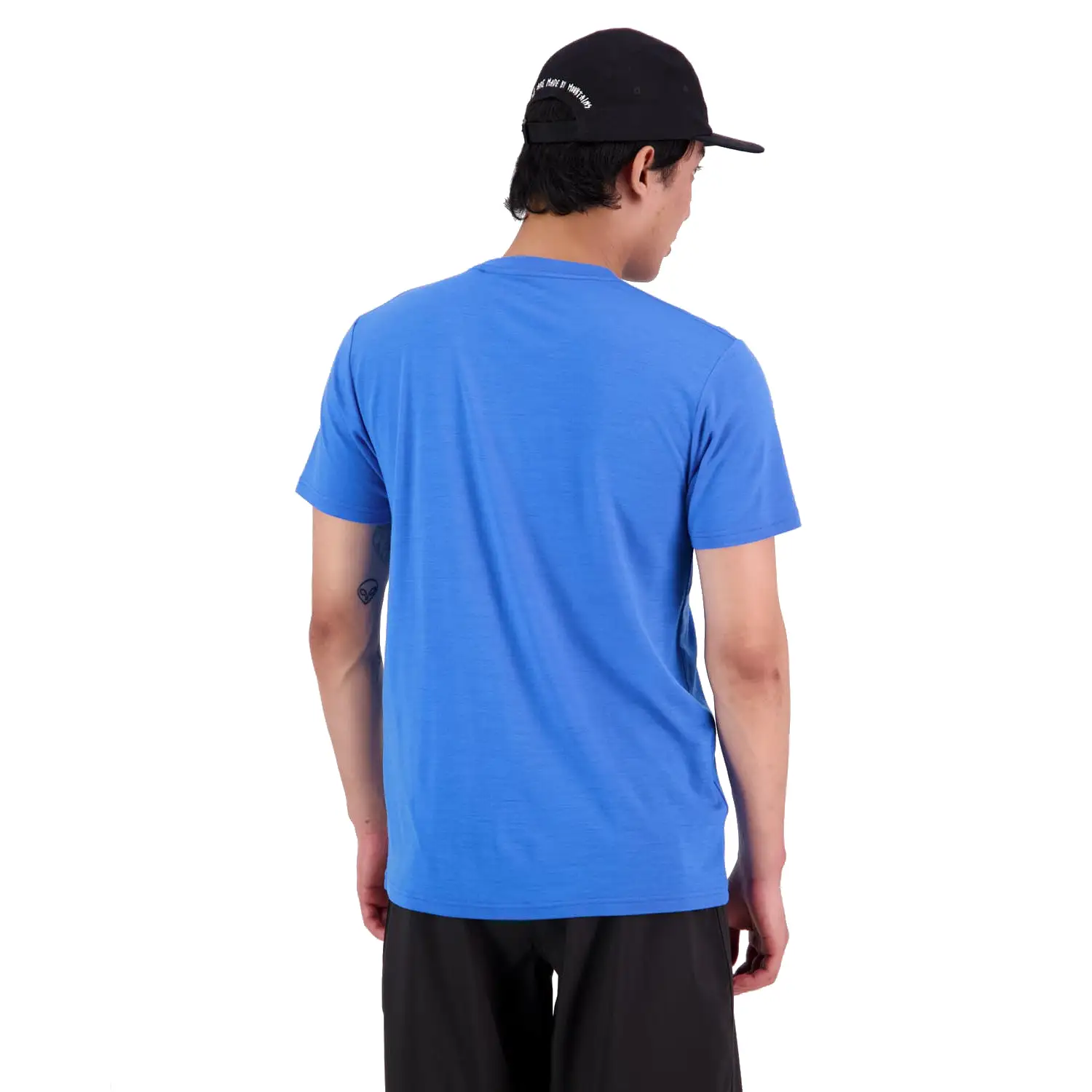 ICON MERINO TEE POP BLUE