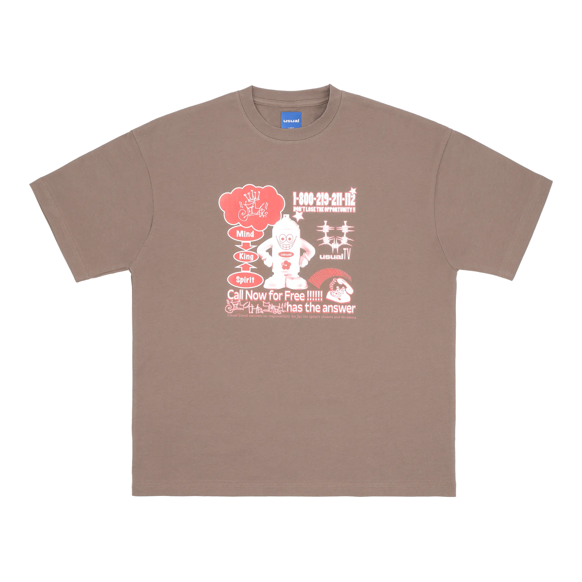 JAY T-SHIRT BROWN