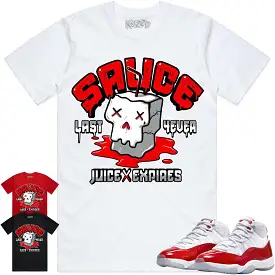 Jordan 12 Cherry 12s Shirt to Match - RED SAUCE