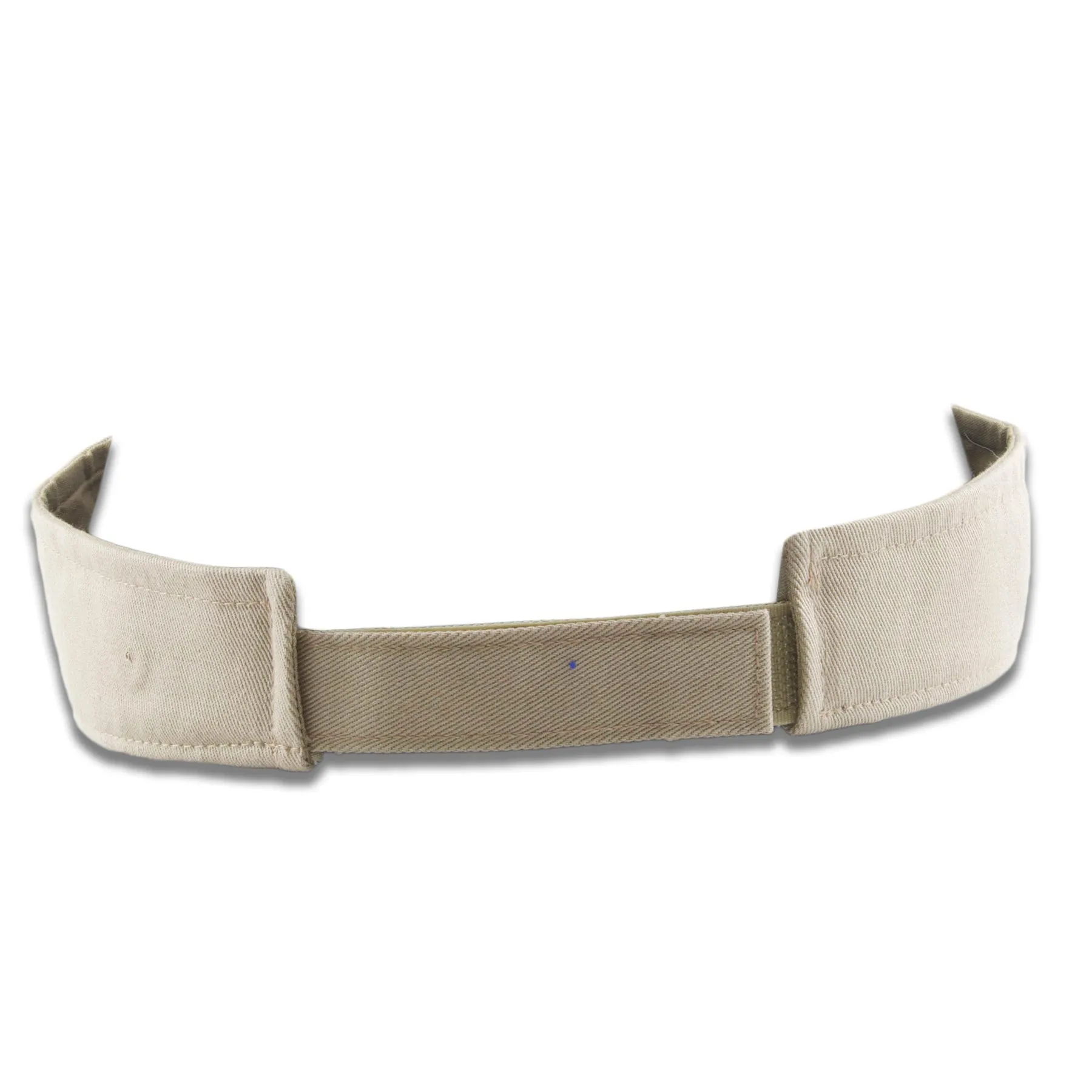 Khaki Blank Adjustable Visor