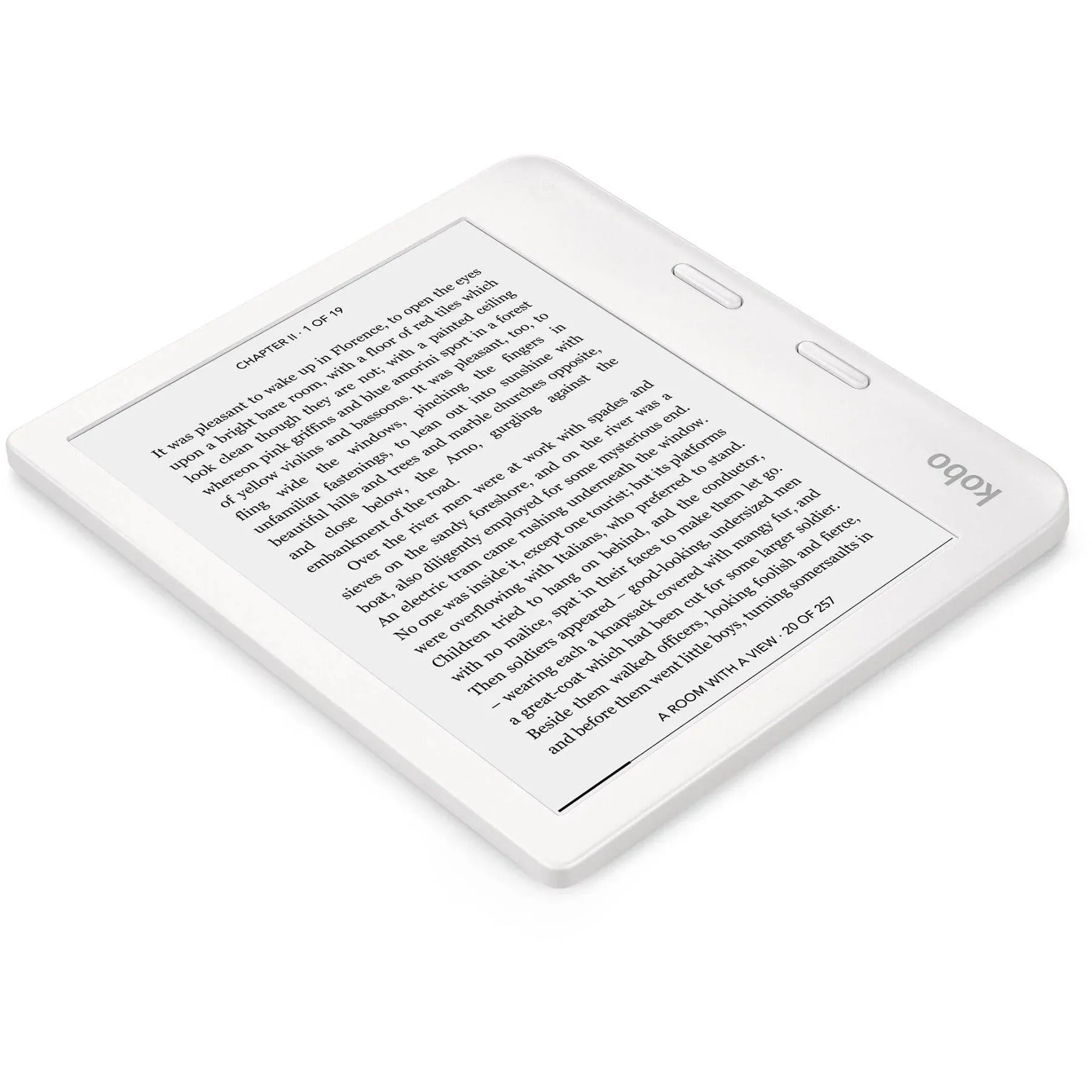 Kobo Libra 2 Digital Text Reader eReader 7 Display 32 GB Flash Touchscreen Wireless LAN Bluetooth USB White