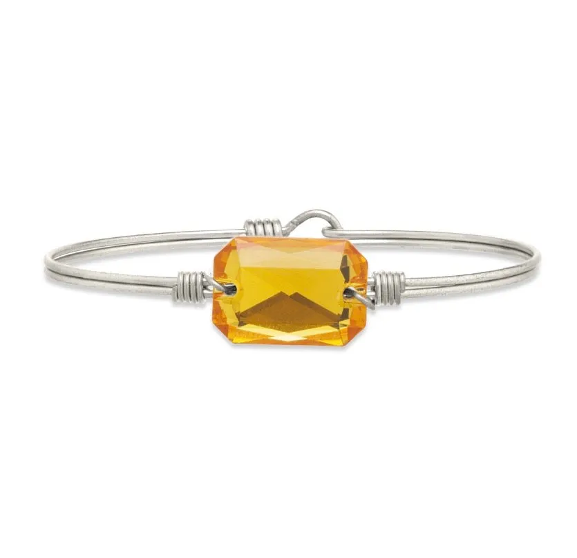 L+D Dylan Sunflower Crystal Bangle