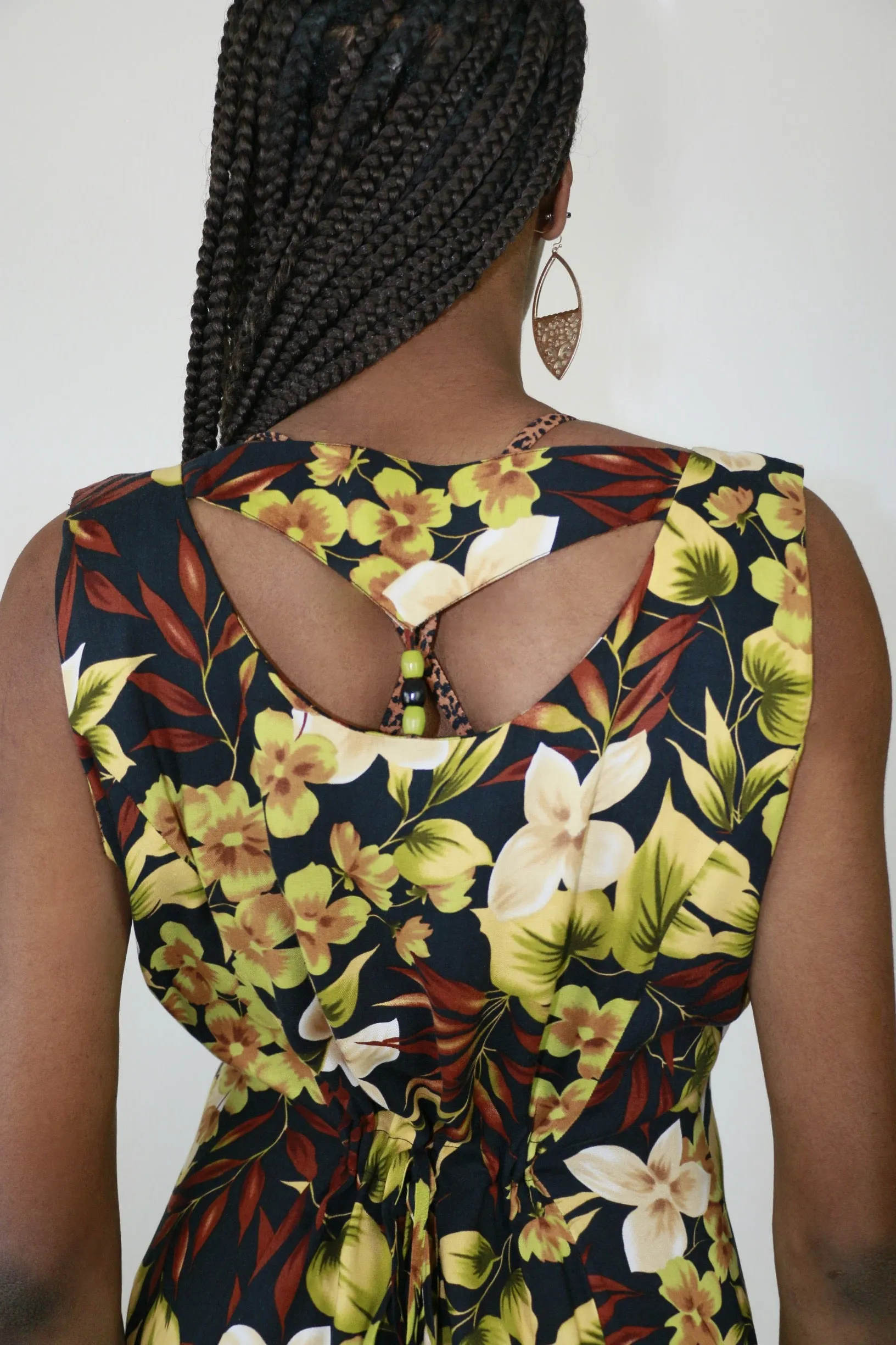 Live: 84 Vintage Floral Tribal Dress