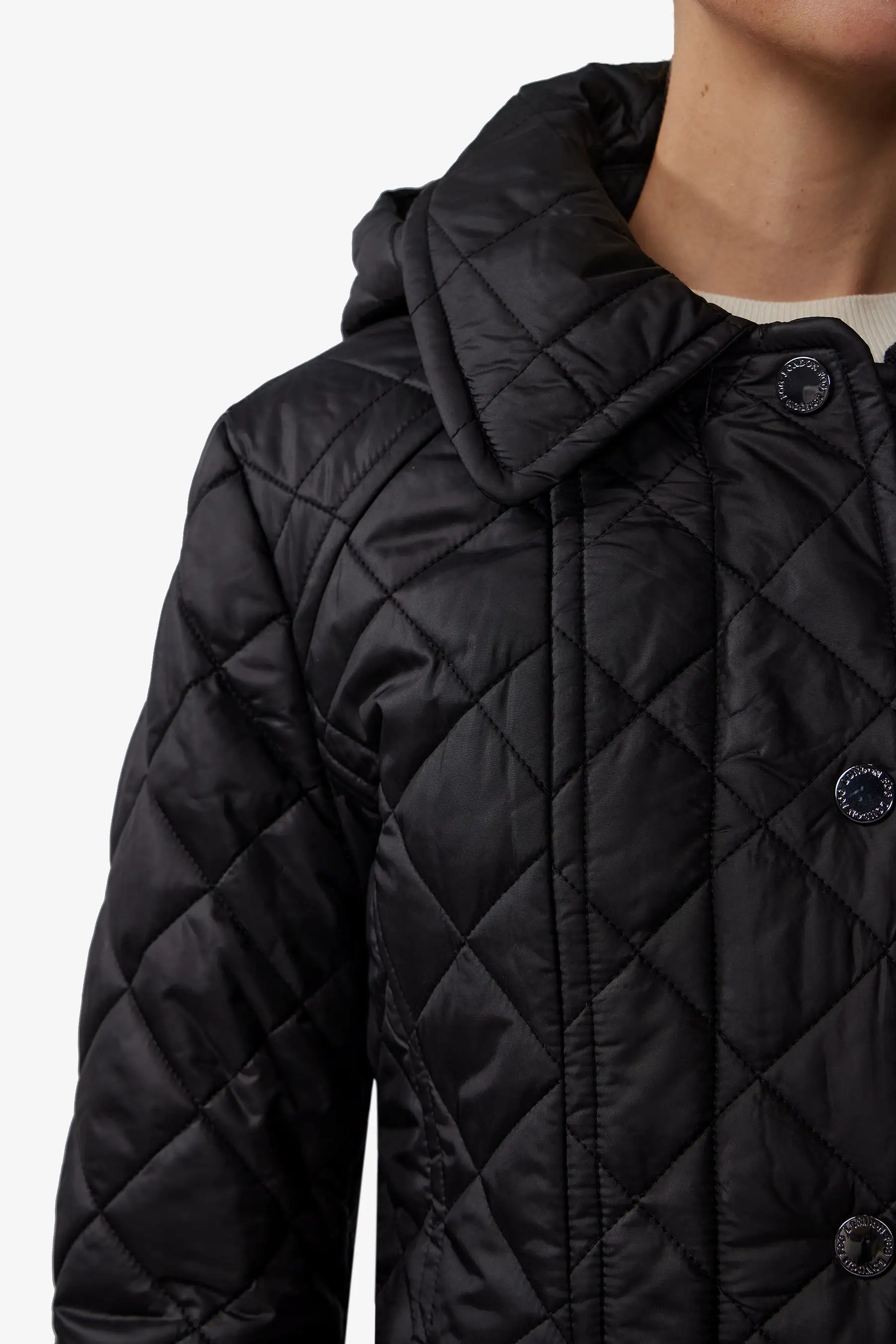 Long Sleeve Quilted Jacket