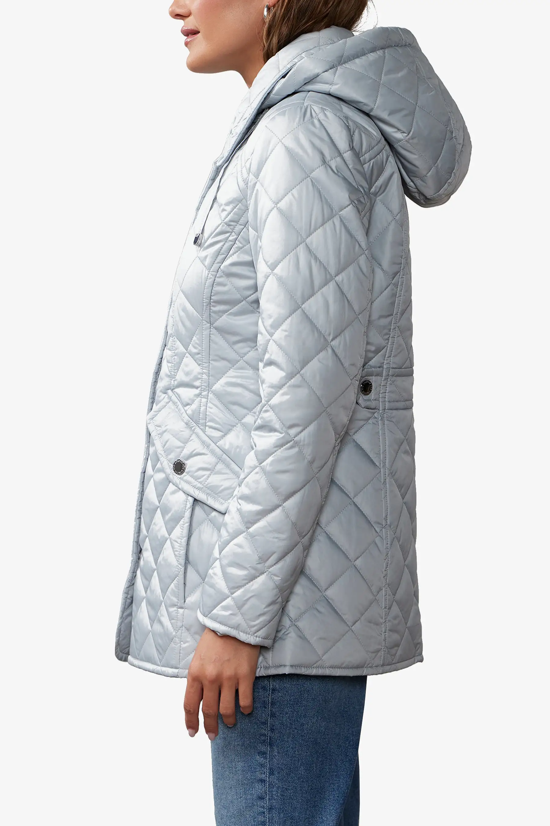 Long Sleeve Quilted Jacket