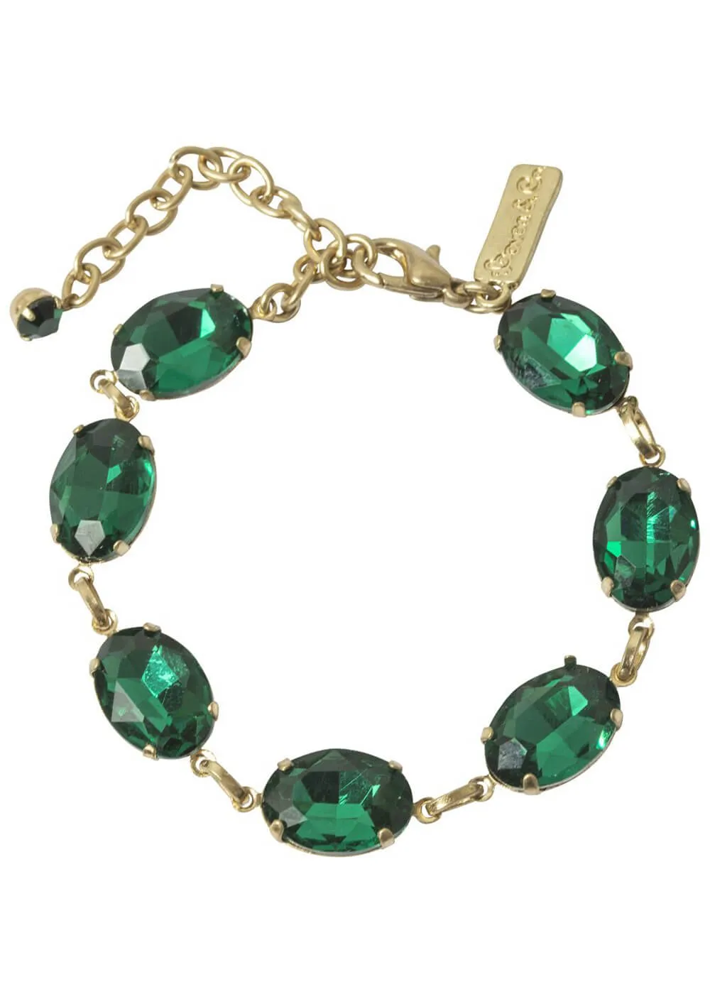 Love Vintage Elizabeth Bracelet Green