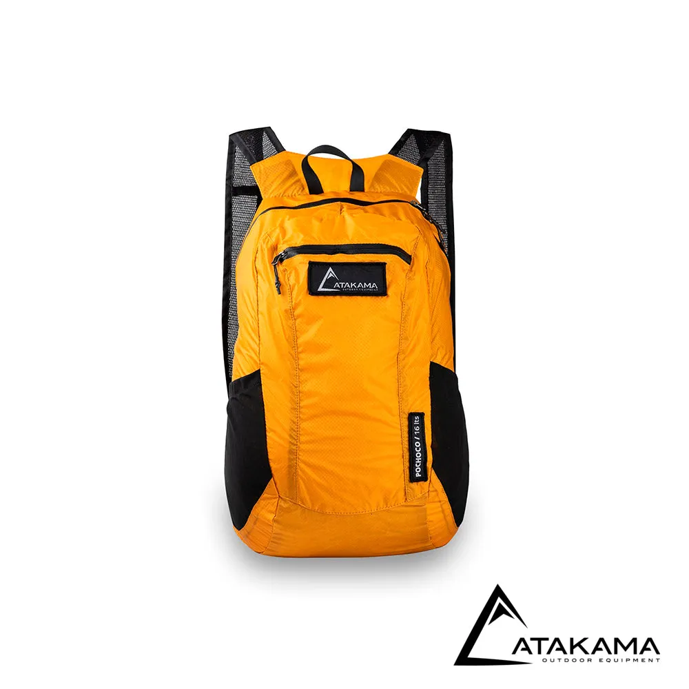 Mochila Plegable Pochoco 16L Naranja - Atakama Outdoor