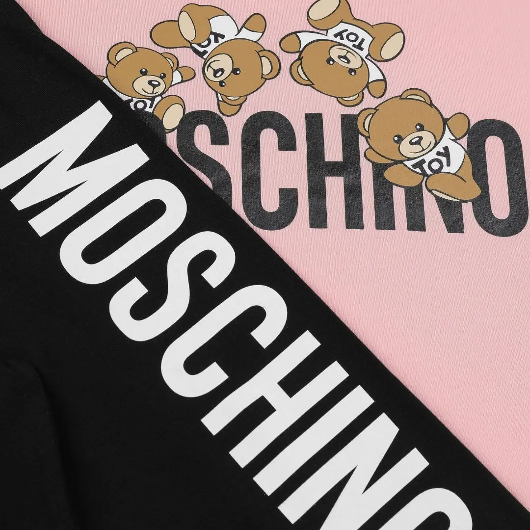 Moschino Sets&Outfits T-Shirt & Shorts Pink-Black