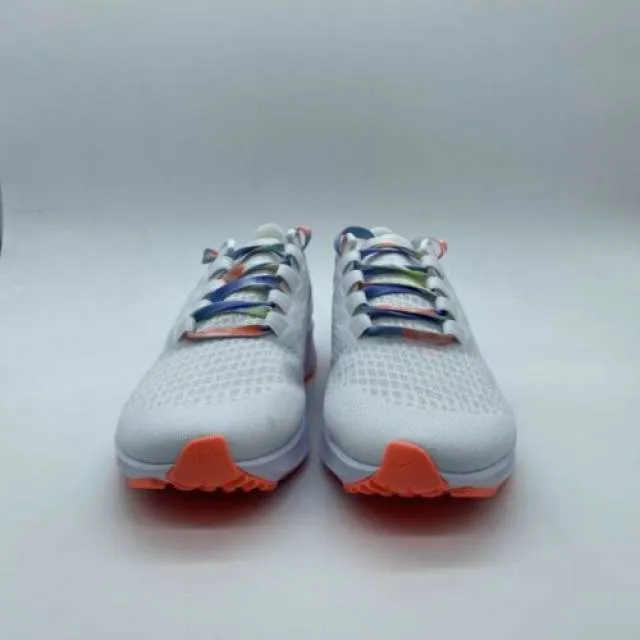 Niike zoom pegasus 37 white multicolor running shoes dd9667-100 women's sz 8.5