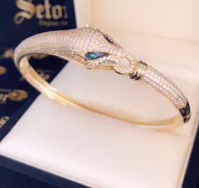 Panther bangle B-08