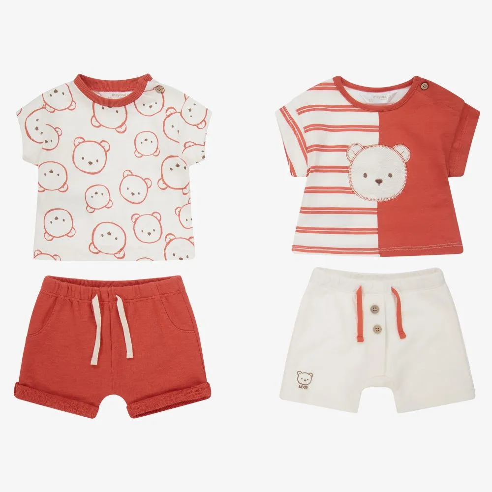 Red Shorts Sets (2 Pack)