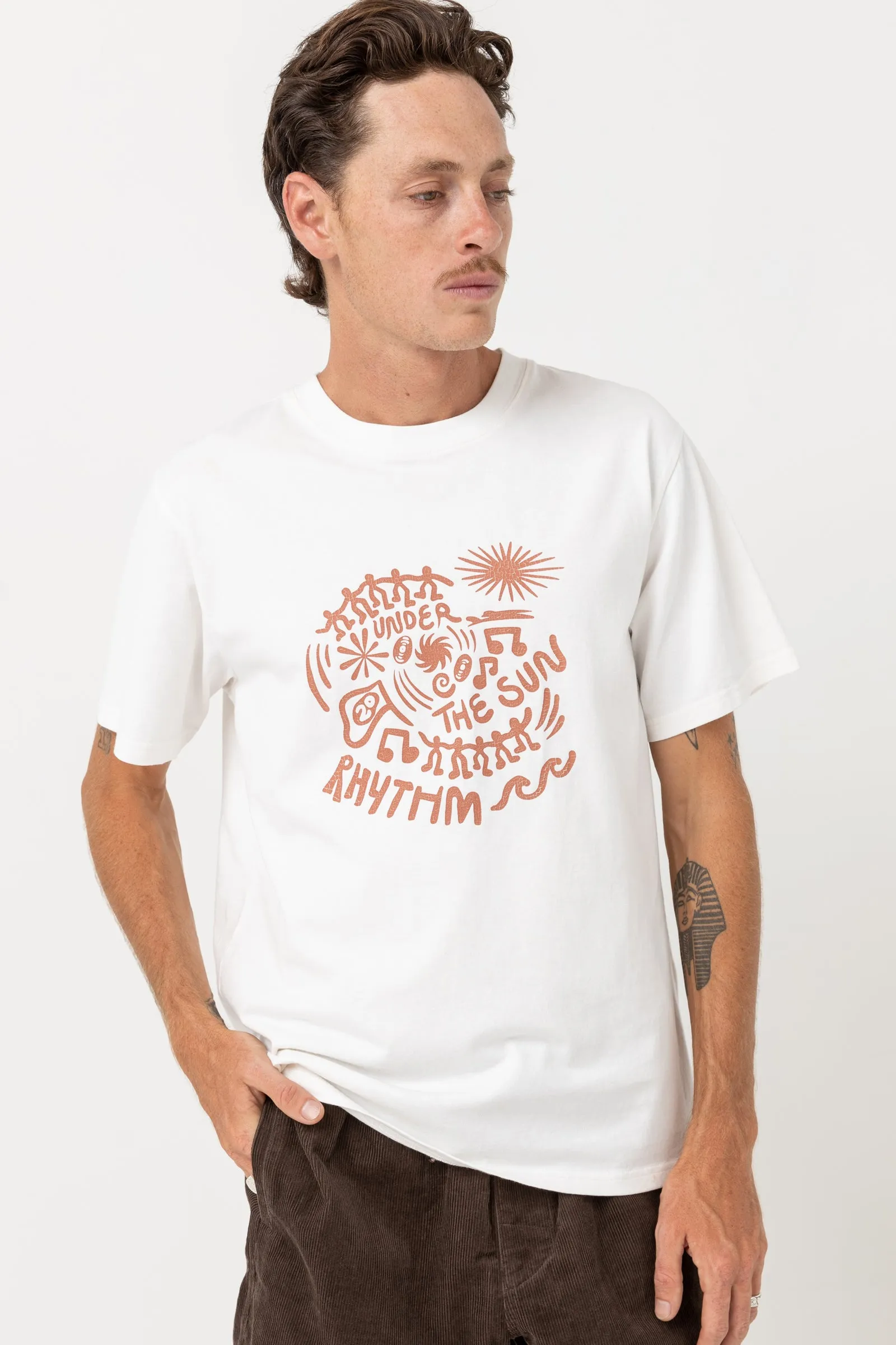 Rhythm Vintage SS T-Shirt Vintage White