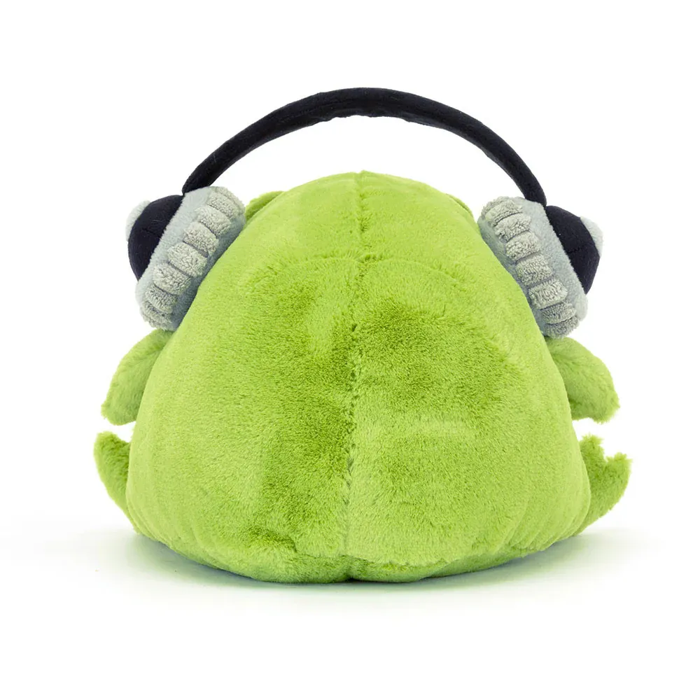 Ricky Rain Frog with Headphones