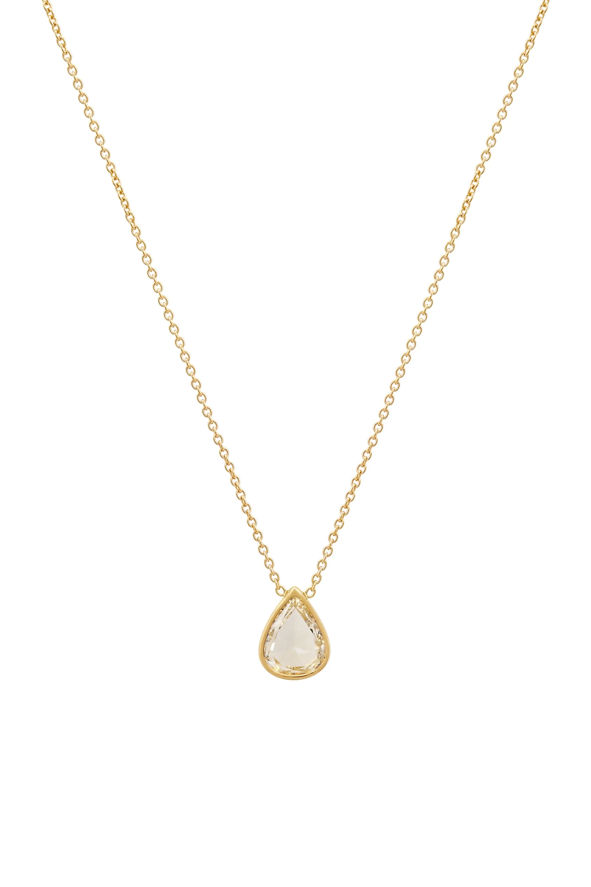 Rose Cut Diamond Necklace No. 2319