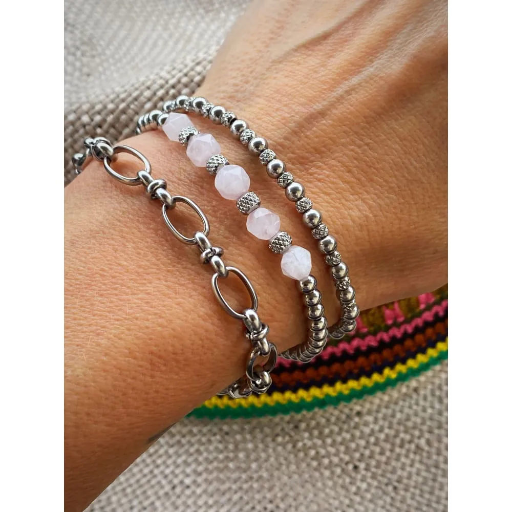 ROSE QUARTZ BRACELET